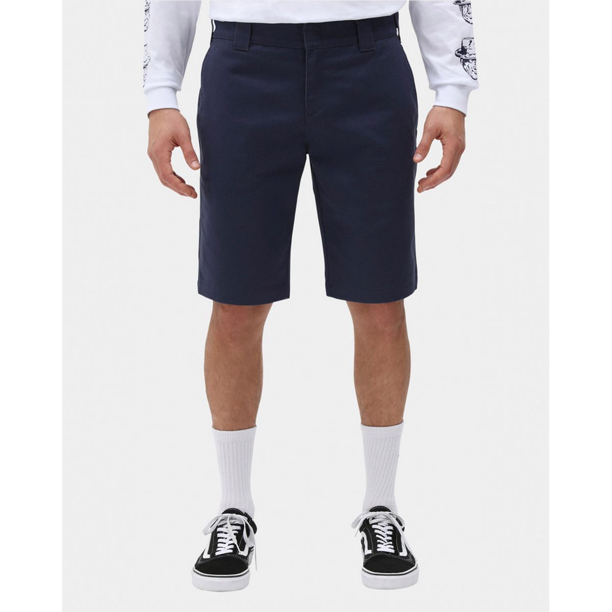 Dickies Slim Shorts Navy Blå