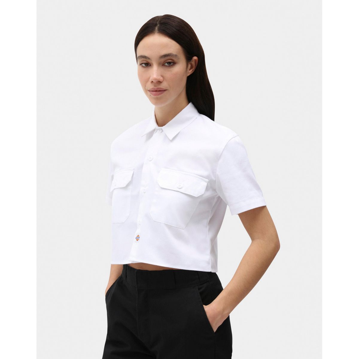 Dickies Workshirt Dame Hvid