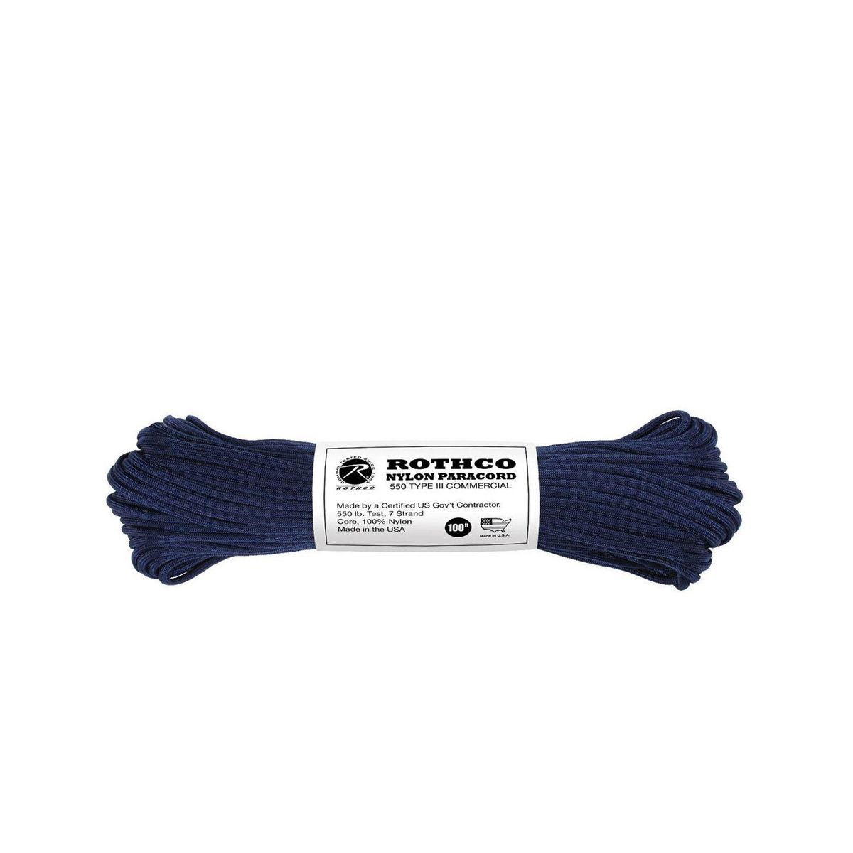 Rothco Paracord Nylon 30m Midnat Blå