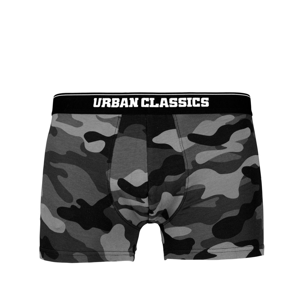 Urban Classics Camouflage Boxer Shorts - 2-Pak Dark Camo M