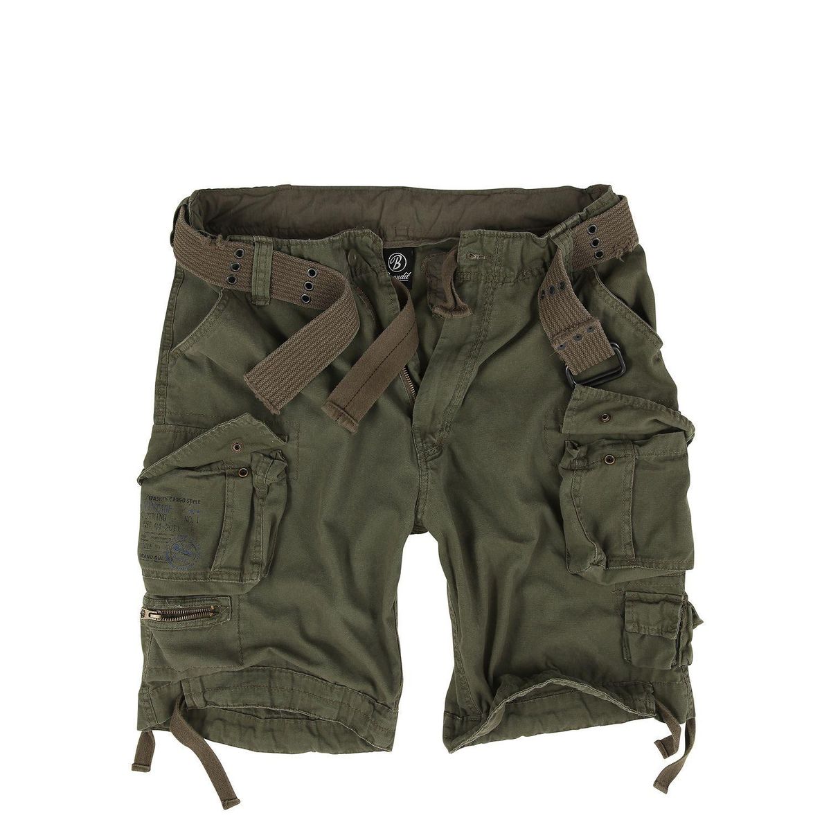 Brandit Savage Vintage Cargo Shorts Oliven