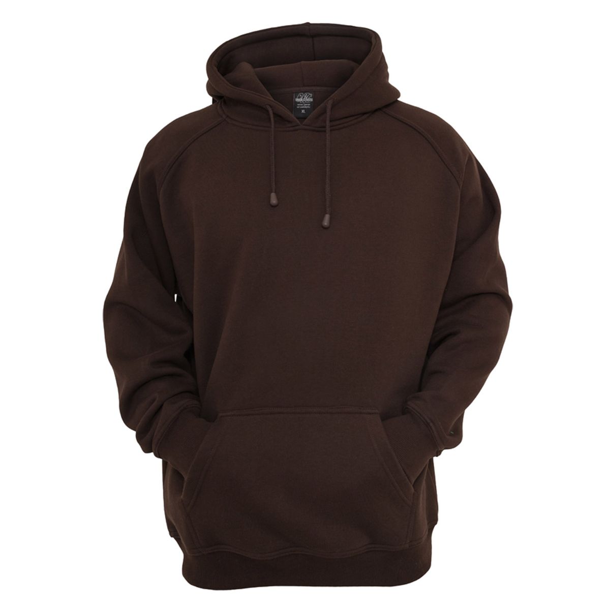 Urban Classics Blank Hoody Brown XL