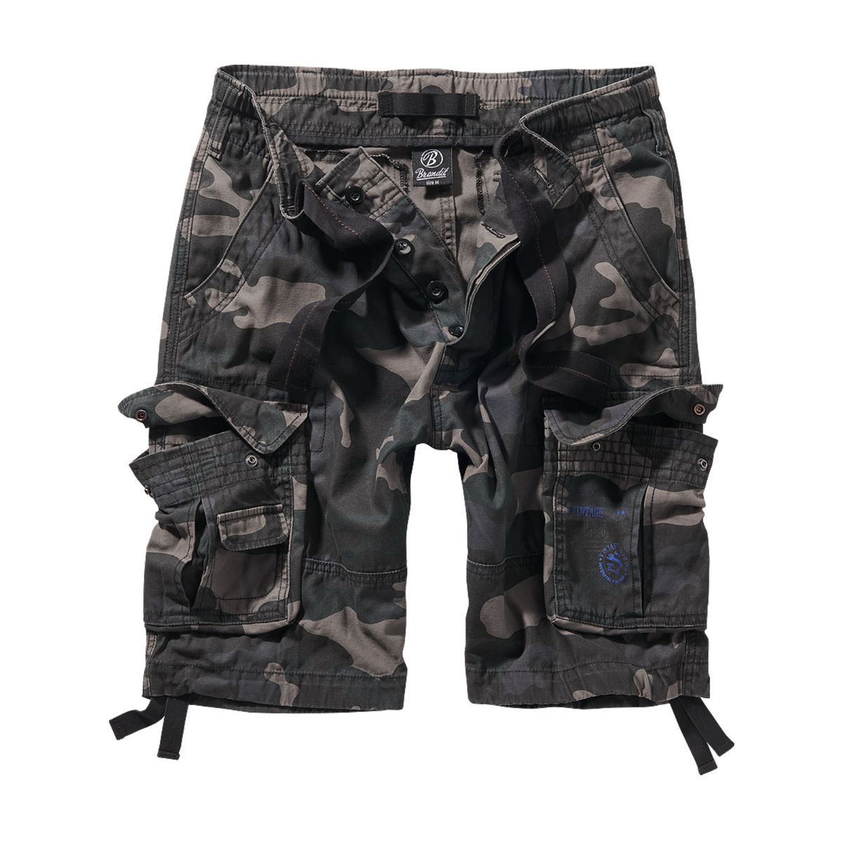 Brandit Pure Vintage Shorts Dark Camo