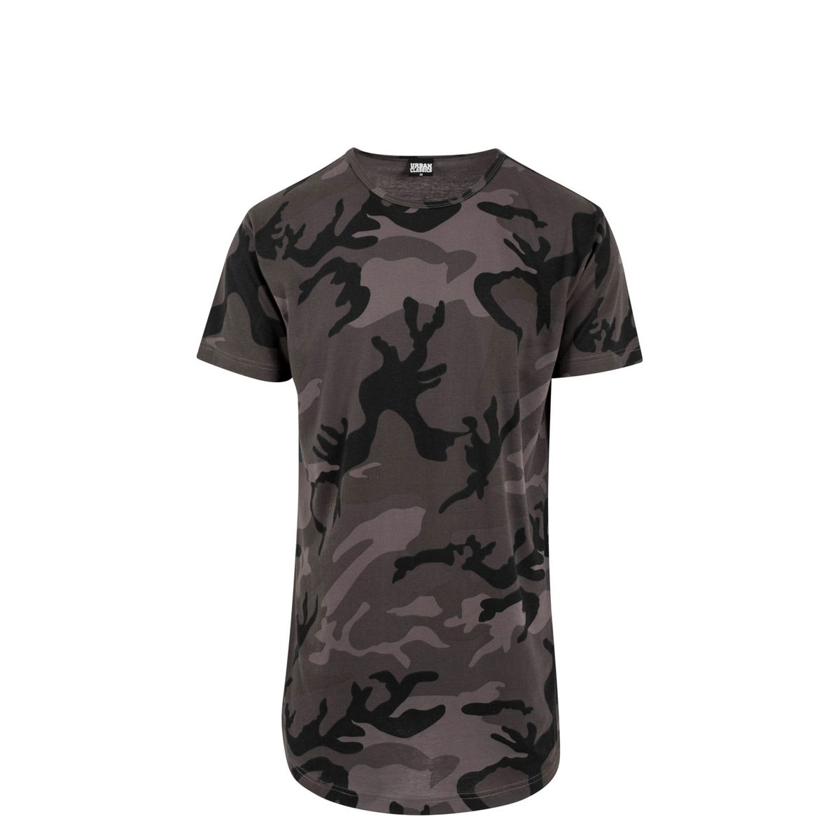 Urban Classics Lang Camouflage T-Shirt Dark Camo