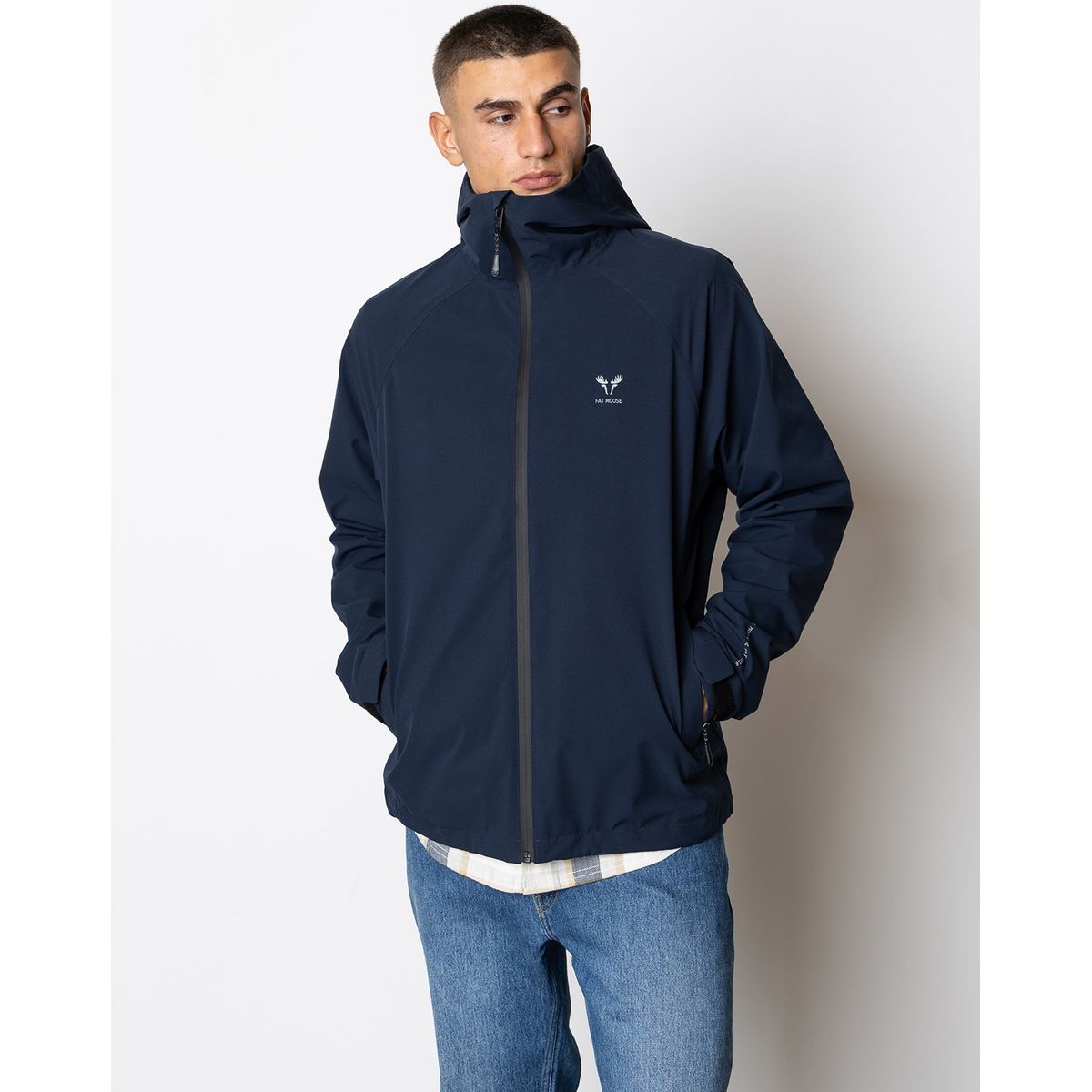 Fat Moose Sky Shell Jacket Navy S