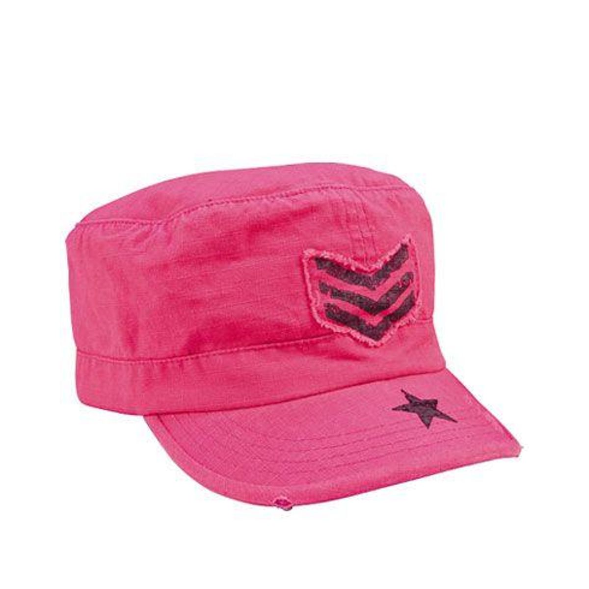 Rothco Vintage Cap Dame Pink w. Sort stripes & star