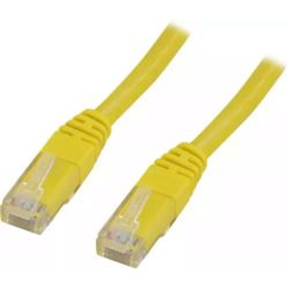 Deltaco U/utp Cat5e Patch Cable 3m, Yellow - Ledning