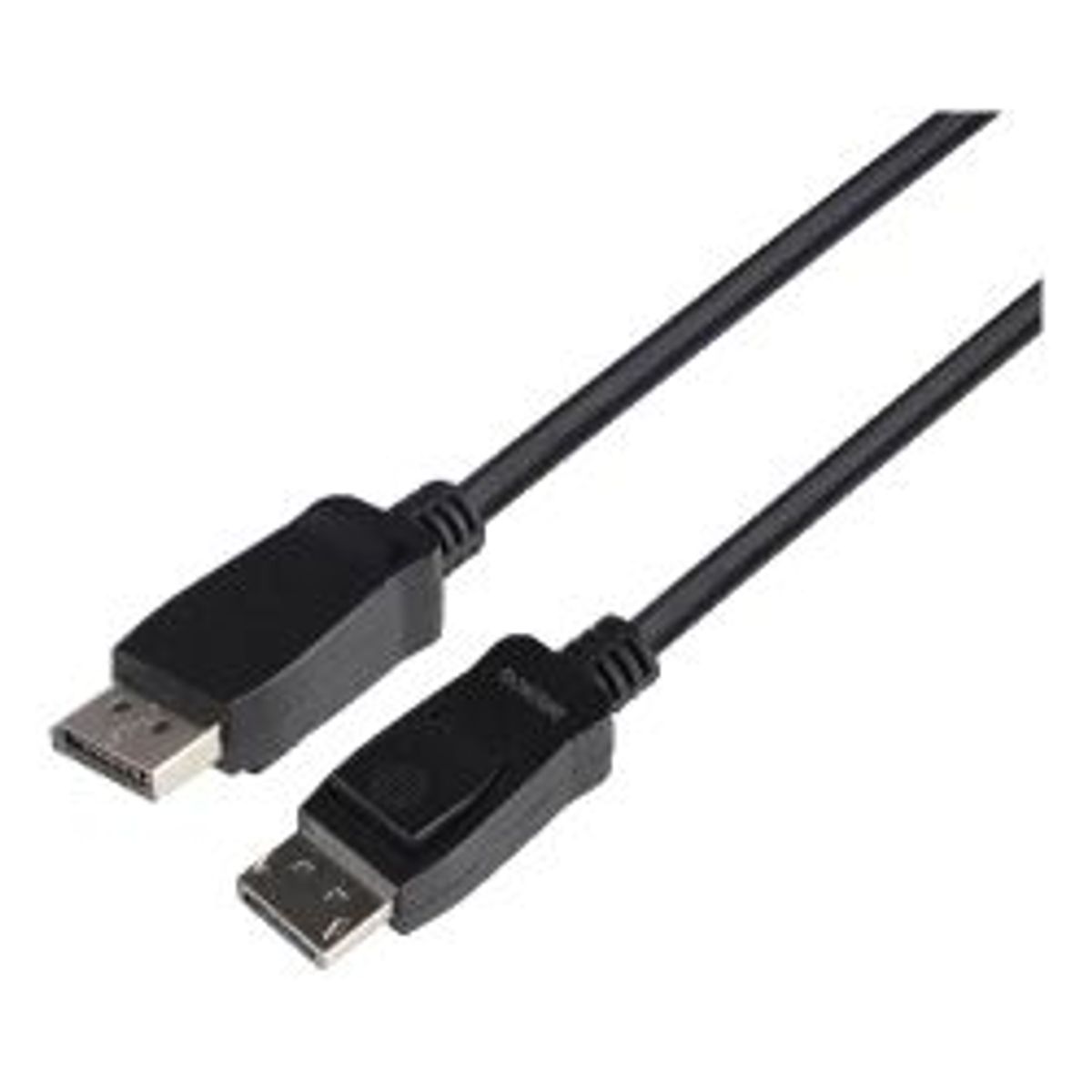 Deltaco Displayport Cable, 3m, 8k, Dp 1.4, Dsc 1.2, Lszh Black - Ledning