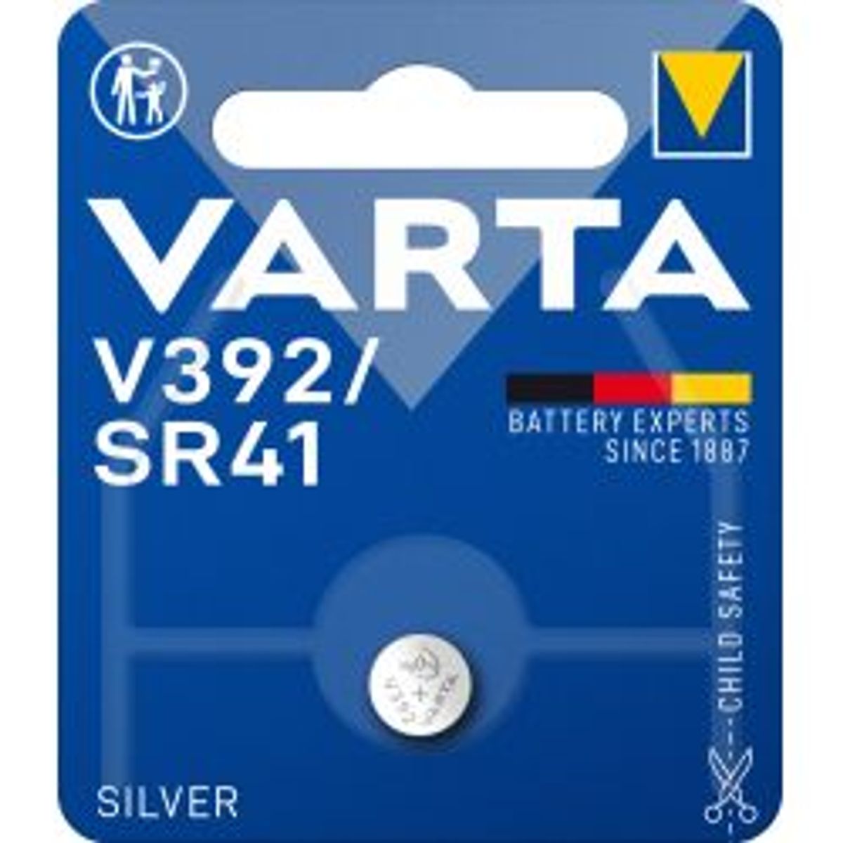 Varta V392/sr41 Silver Coin 1 Pack - Batteri