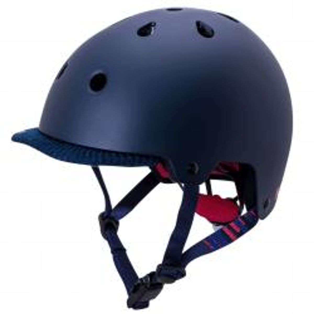 Saha Mat Navy 54-58cm S/m - Cykelhjelm