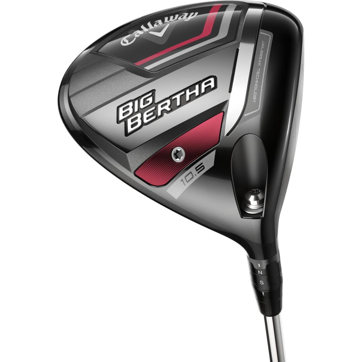 Callaway Big Bertha (2023) Herre Driver - Sort - Højre - 10.5° - Callaway RCH 65 Stiff Grafit