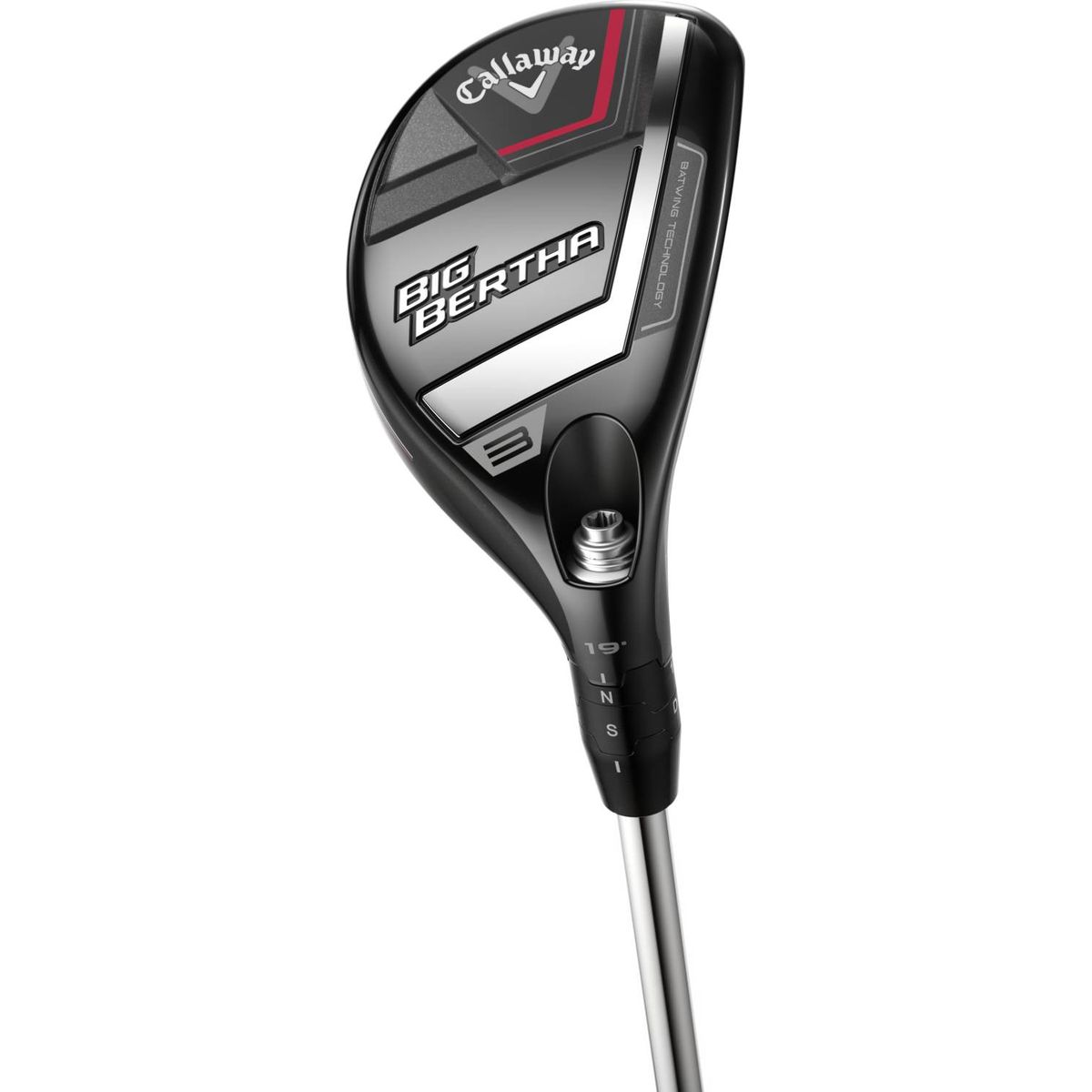 Callaway Big Bertha (2023) Herre Hybridkølle - Sort - Venstre - 27.0° (6 Kølle) - Callaway RCH 65 Regular Grafit