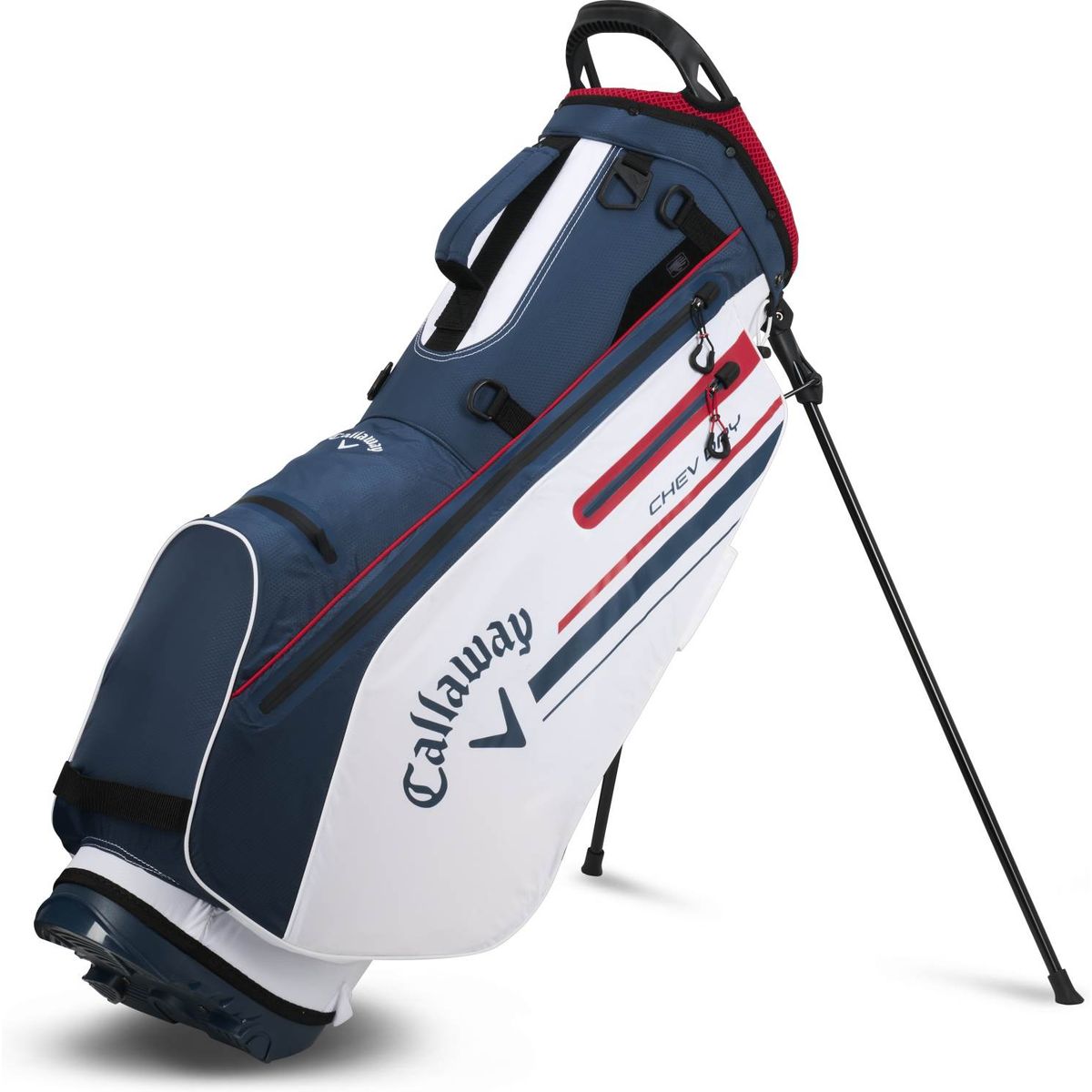 Callaway Chev Dry (2024) Vandtæt Herre Bærebag - Wht/Nvy/Red