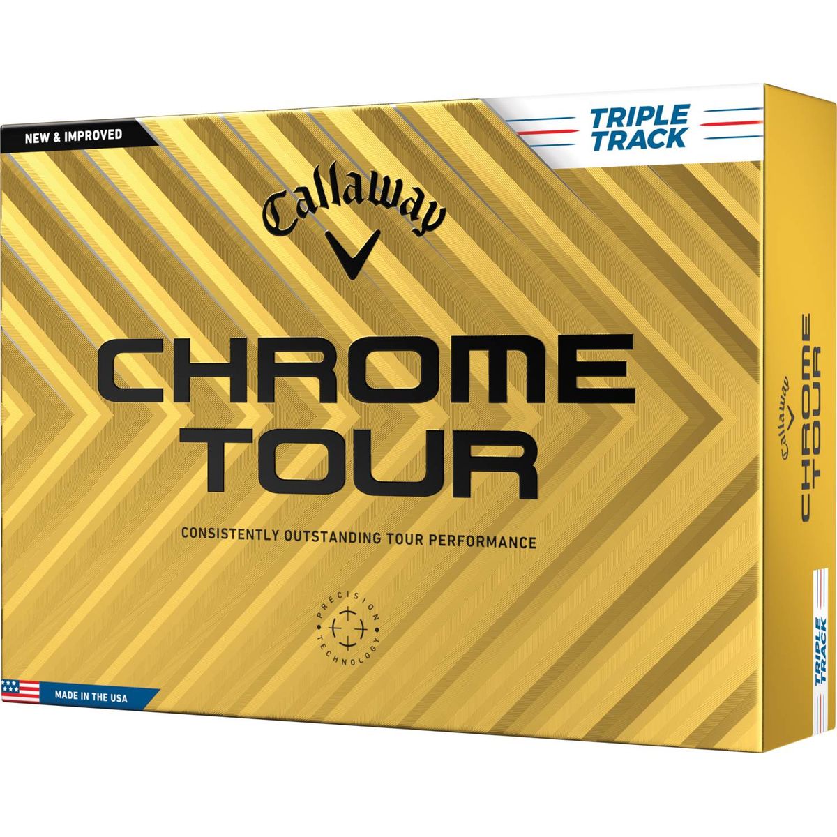 Callaway Chrome Tour Triple Track (2024) Golfbolde - White