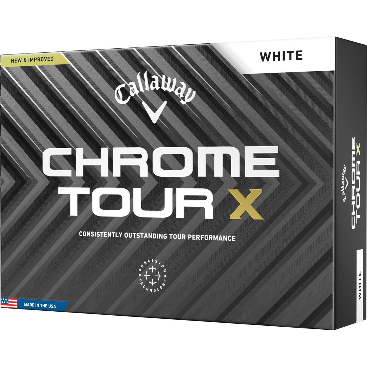 Callaway Chrome Tour X (2024) Golfbolde - White