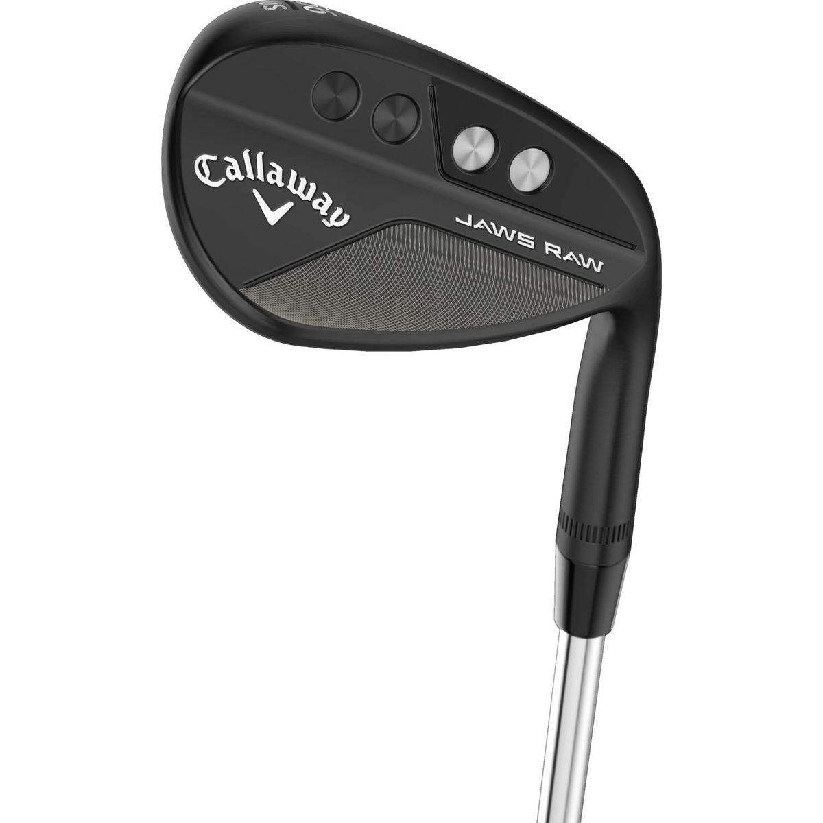 Callaway Jaws Raw Herre Lob Wedge - Black Plasma - Højre - 60.0° / 08° / Z - True Temper Dynamic Golf Spinner 115 Stiff S200 Stål