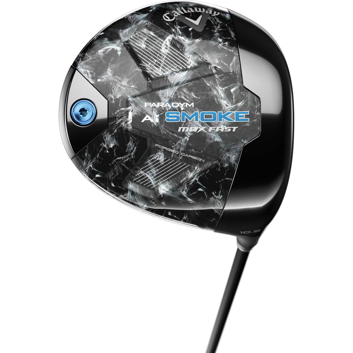 Callaway Paradym Ai Smoke Max Fast Dame Driver - Sort - Højre - 12.0° - True Temper Eldio White 40 Dame Grafit