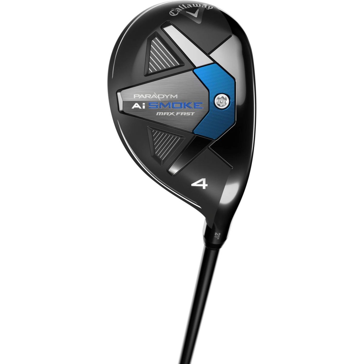 Callaway Paradym Ai Smoke Max Fast Herre Hybridkølle - Sort - Højre - 27.0° (6 Kølle) - Mitsubishi Chemical Tensei Blue/Silver 40 (2024) Senior R2 Grafit