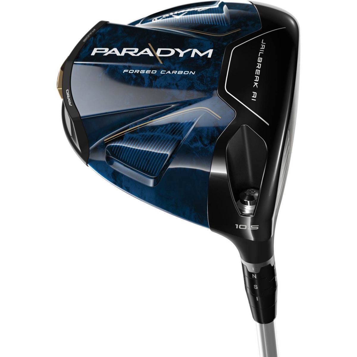 Callaway Paradym Herre Driver - Sort - Højre - 12.0° - Aldila Ascent PL Blue 40 Light Grafit