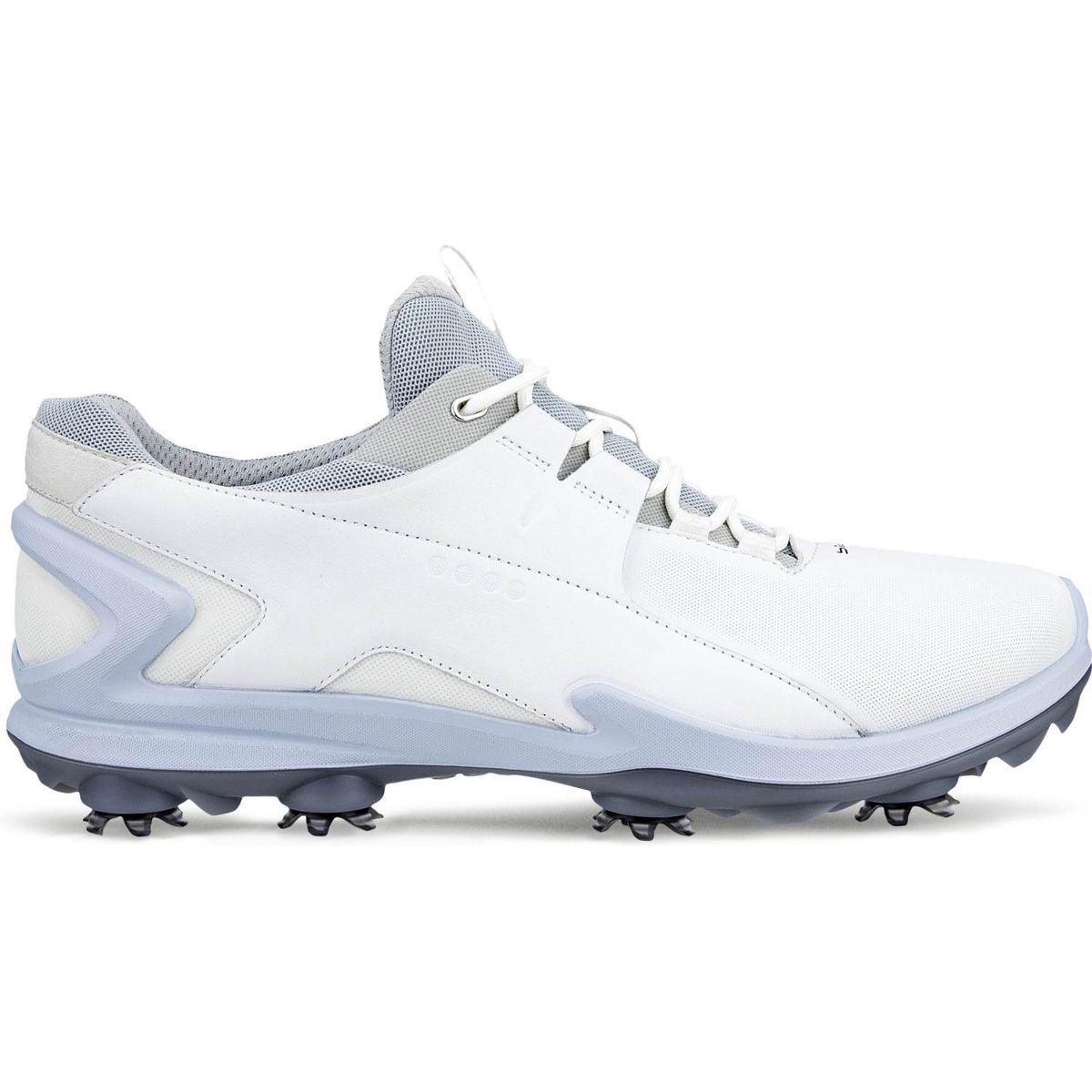 Ecco Biom Tour G8 Vandtætte Herre Golfsko Med Spikes - White - Str. 41 Normal