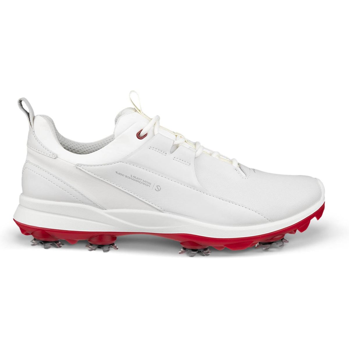 Ecco Biom Tour Vandtætte Dame Golfsko Med Spikes - White - Str. 36 Normal