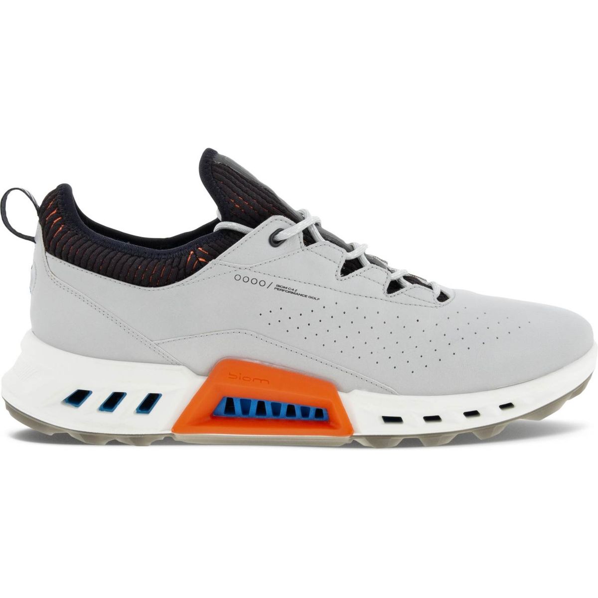 Ecco Biom C4 Vandtætte Herre Golfsko Uden Spikes - Concrete/Black - Str. 43 Normal