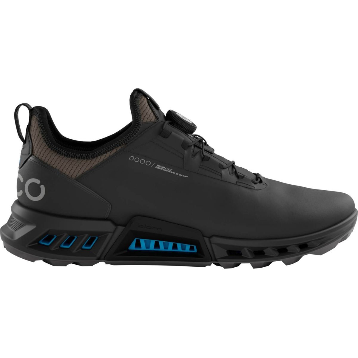 Ecco Biom C4 BOA Vandtætte Herre Golfsko Uden Spikes - Black - Str. 39 Normal