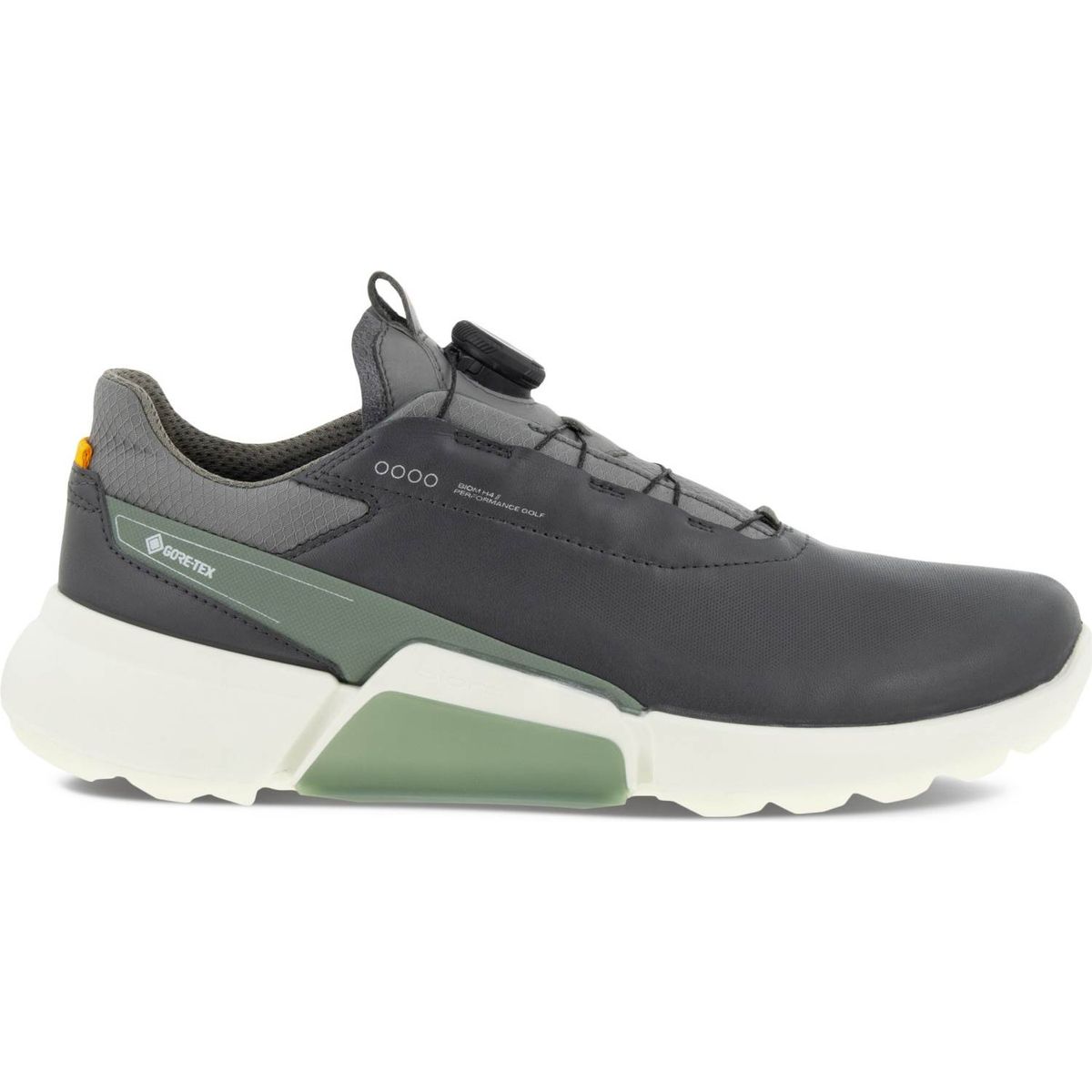 Ecco Biom Hybrid 4 (2023) BOA Vandtætte Herre Golfsko Uden Spikes - Magnet/Frosty Green - Str. 46 Normal