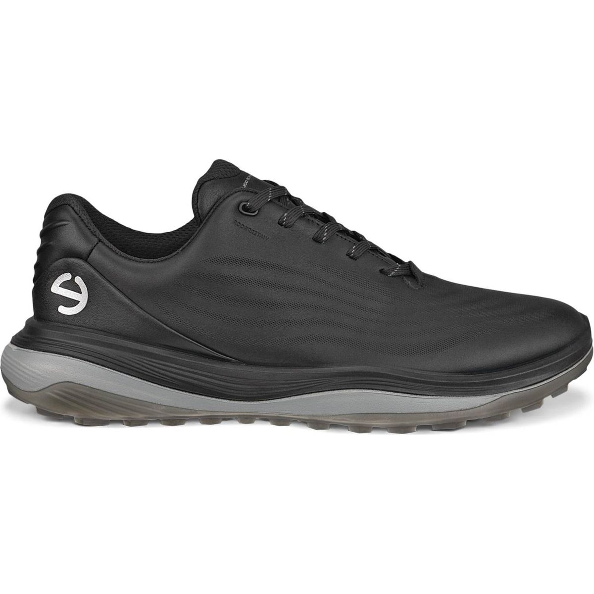 Ecco LT1 Vandtætte Herre Golfsko Uden Spikes - Black - Str. 43 Normal