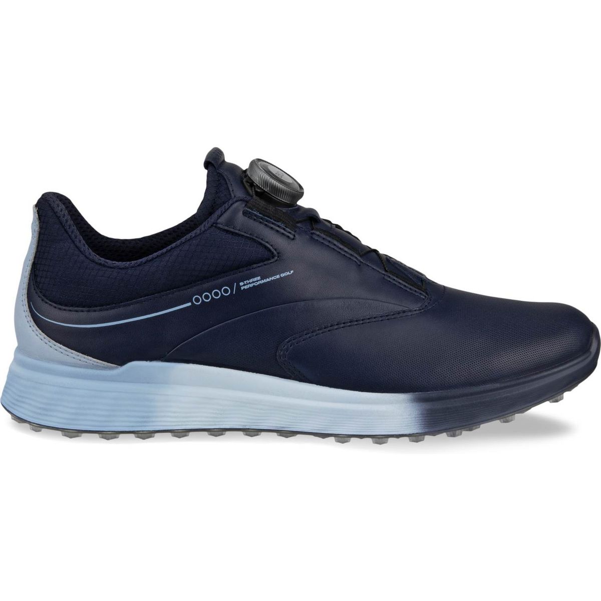 Ecco S-Three (2023) BOA Vandtætte Dame Golfsko Uden Spikes - Night Sky - Str. 39 Normal