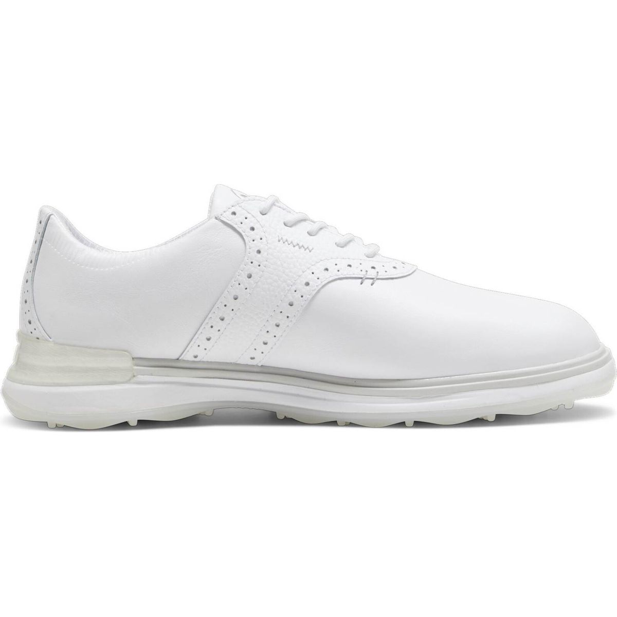 Puma Avant Vandtætte Herre Golfsko Uden Spikes - Puma White/Ash Gray/Puma White - Str. 44 1/2 Normal