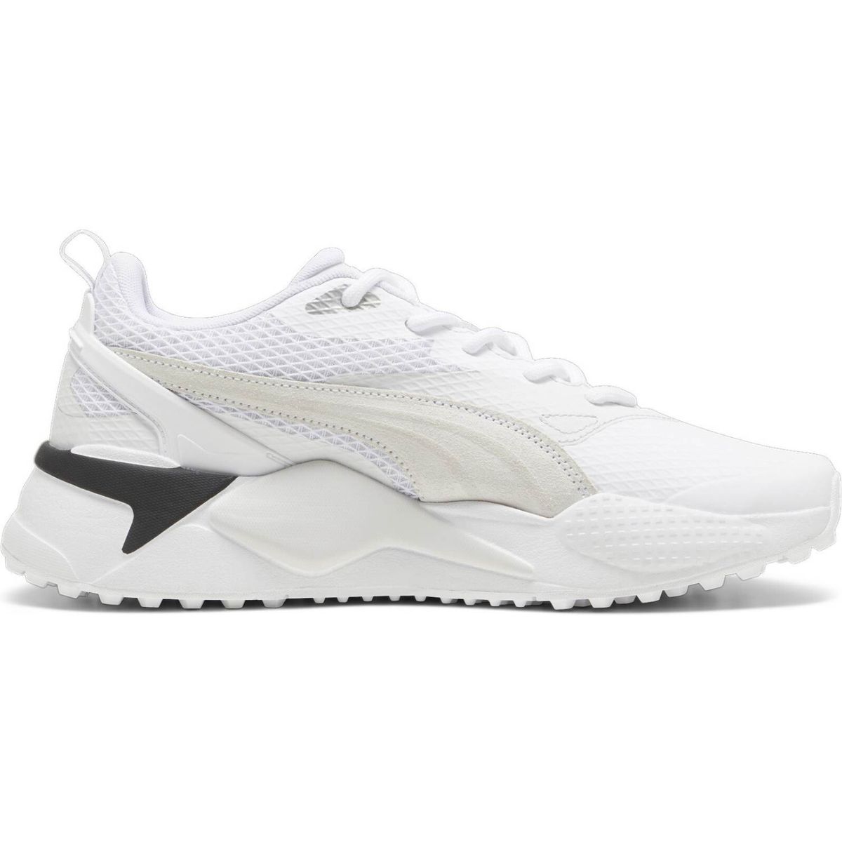 Puma Gs-X Efekt Vandtætte Golfsko Uden Spikes - Puma White/Feather Gray - Str. 47 Normal