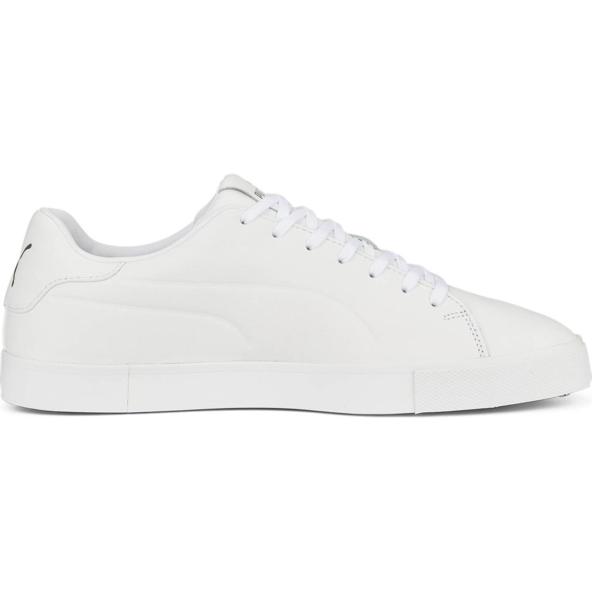 Puma Fusion Classic Vandtætte Herre Golfsko Uden Spikes - Puma White/Puma White - Str. 41 Normal