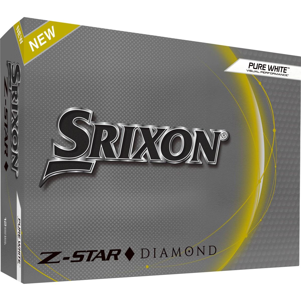 Srixon Z-Star Diamond Golfbolde - Hvid