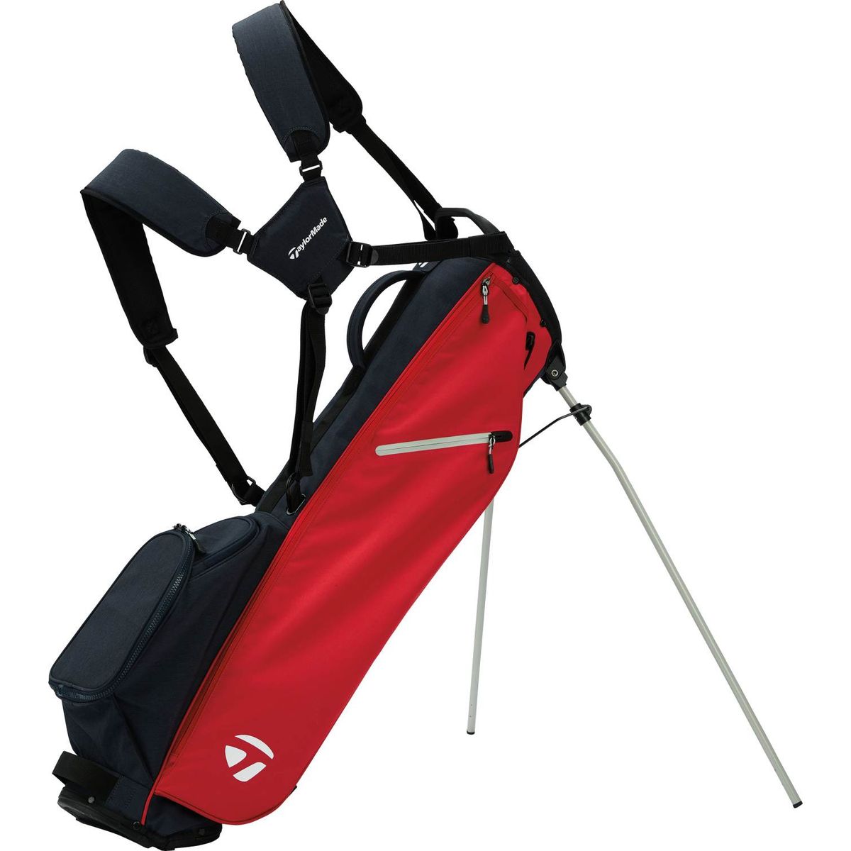 Taylormade FlexTech Carry Bærebag - Dark Navy/Red