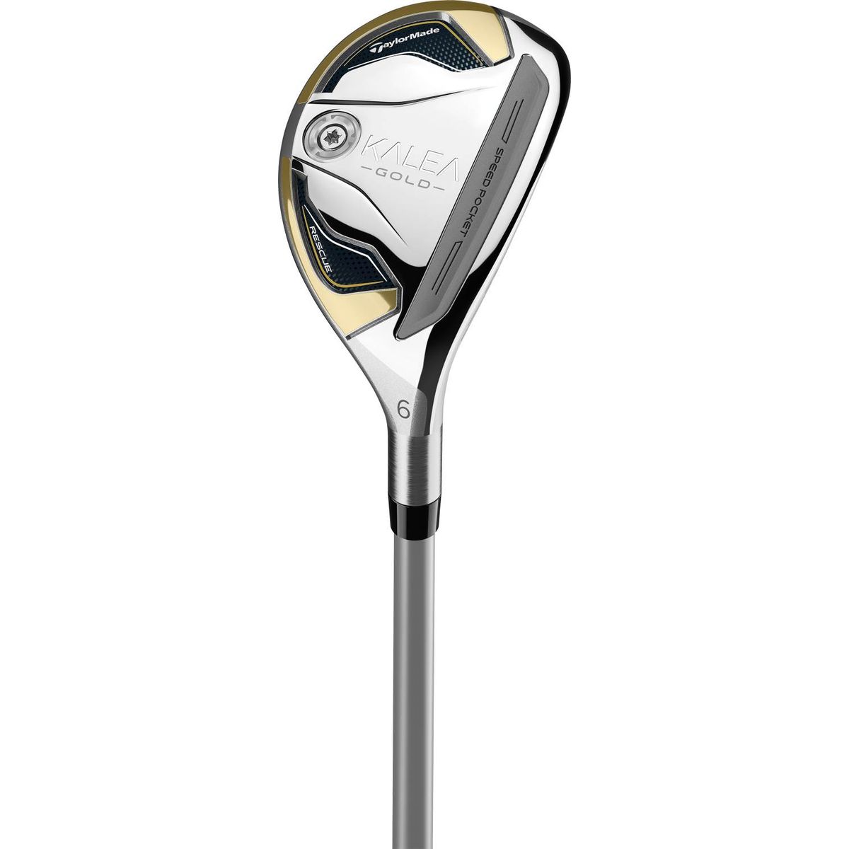 Taylormade Kalea Gold Dame Hybridkølle - Navy/Gold - Højre - 35.0° (7 Kølle) - Taylormade Kalea Gold Ultralight 40 Dame Grafit