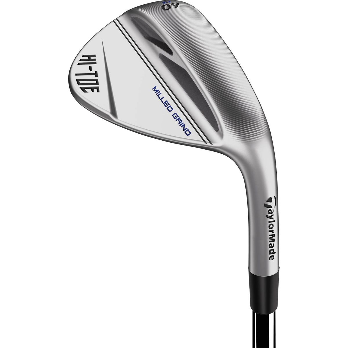 Taylormade HI-Toe 3 Herre Lob Wedge - Chrome - Højre - 60.0° / 10° / SB - KBS HI Rev 2.0 Regular Stål