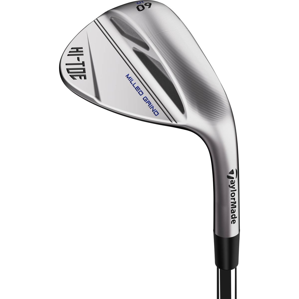 Taylormade HI-Toe 3 Lob Wedge - Chrome - Venstre - 60.0° / 10° / SB - KBS HI Rev 2.0 Stiff Stål