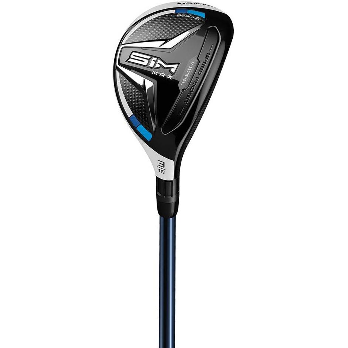 Taylormade Sim Max Dame Hybridkølle - Sort - Højre - 25.0° (5 Kølle) - Aldila NV 45 Dame Grafit