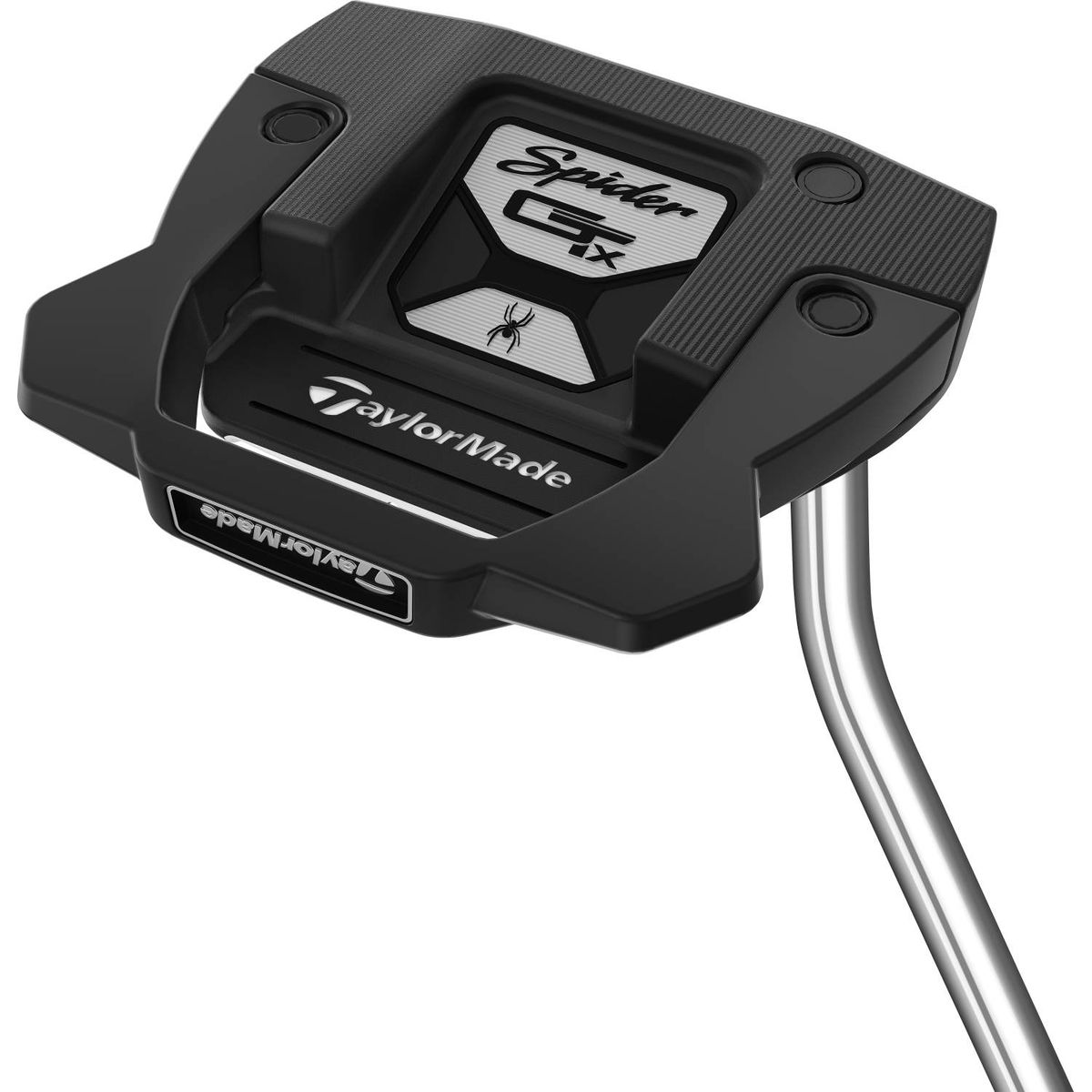 Taylormade Spider GTX Single Bend Neck Herre Putter - Sort - Højre - Str. 34" - Taylormade Pistol GTR 1.0 (2023) 1.0 Grå/Hvid