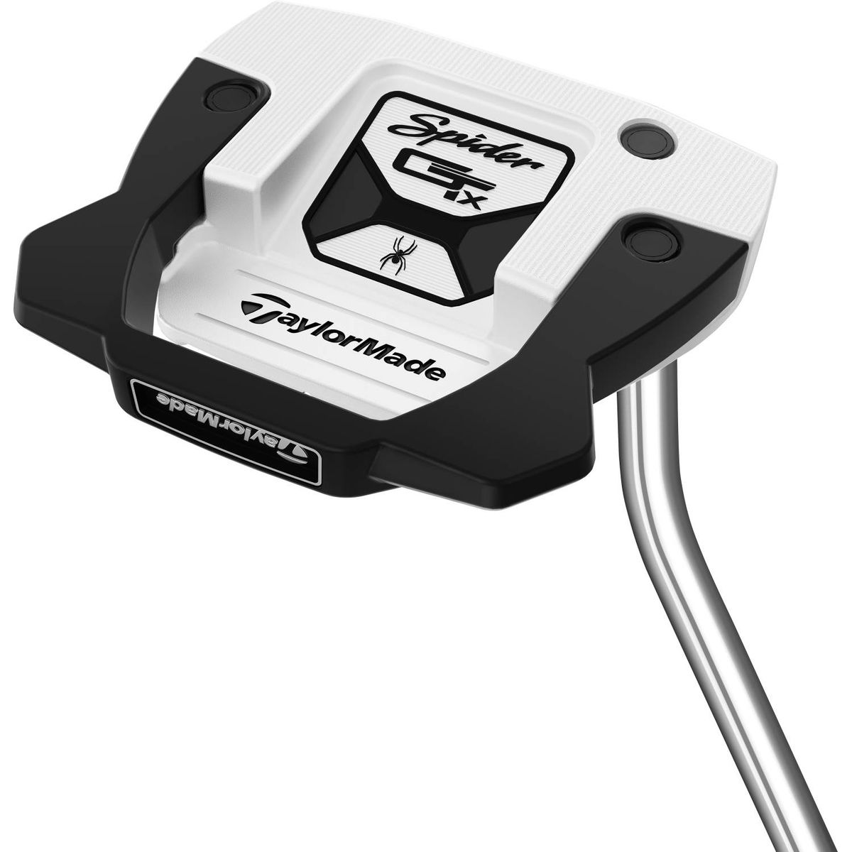 Taylormade Spider GTX Single Bend Neck Putter - Hvid - Venstre - Str. 35" - Taylormade Pistol GTR 1.0 (2023) 1.0 Grå/Hvid