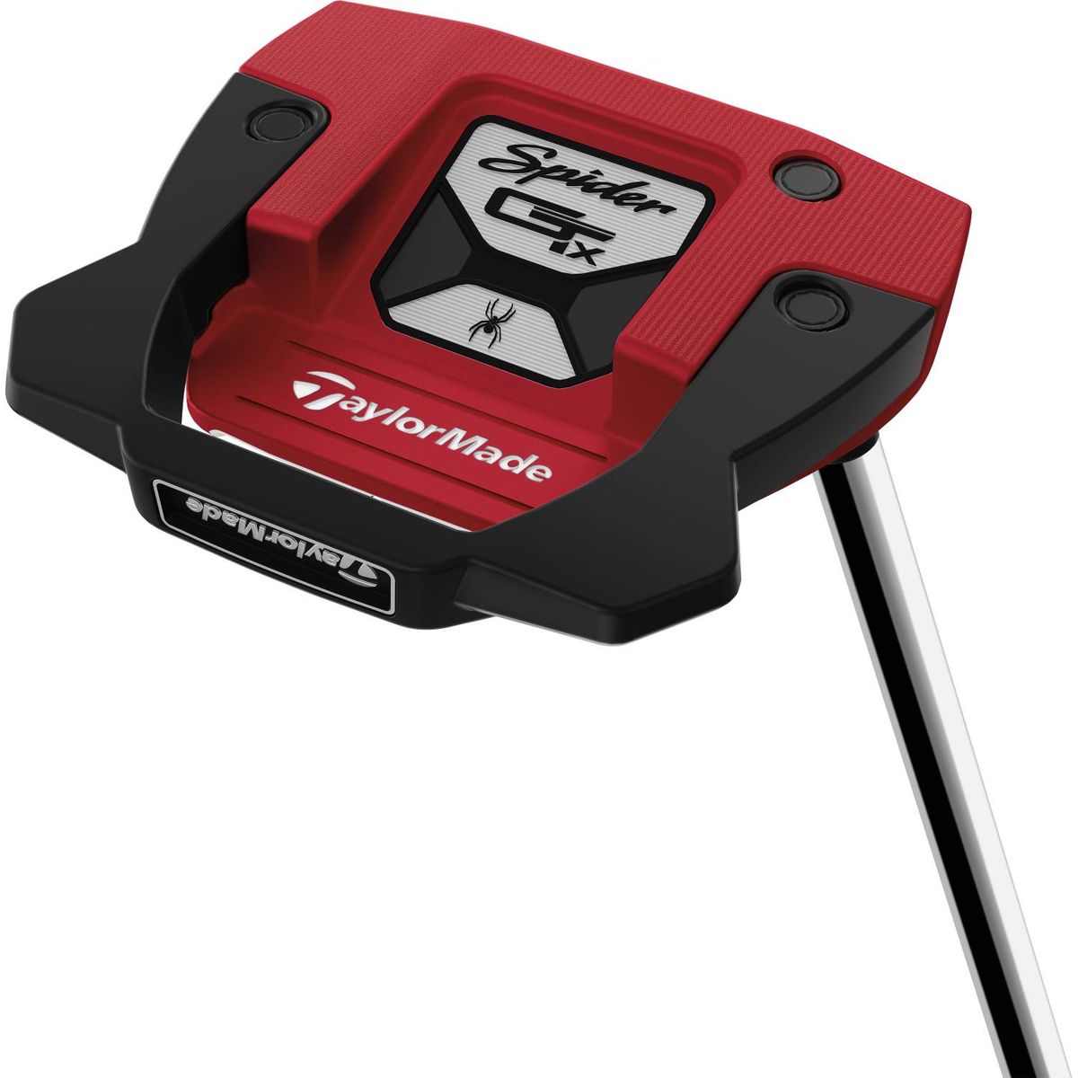 Taylormade Spider GTX Slant Neck Herre Putter - Rød - Højre - Str. 34" - Taylormade Pistol GTR 1.0 (2023) 1.0 Grå/Hvid