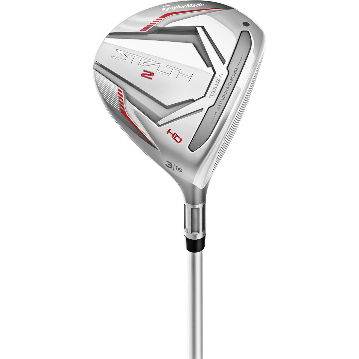 Taylormade Stealth 2 HD Dame Fairwaykølle - Lysegrå - Højre - 19.0° (5 Kølle) - Aldila Ascent Ladies 45 Dame Grafit