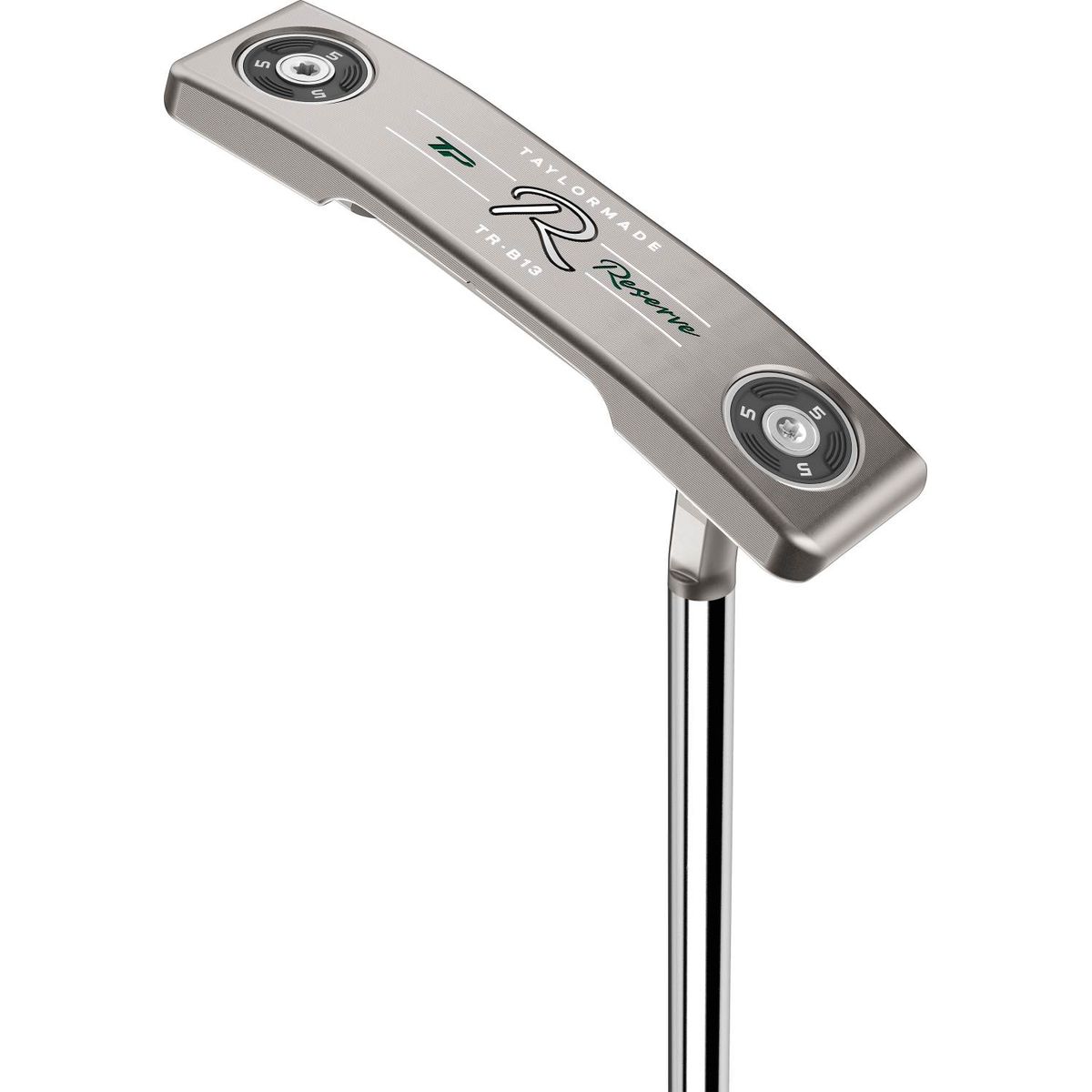 Taylormade TP Reserve B13 Slant Neck Putter - Chrome - Højre - Str. 34" - Taylormade Deep Etched (2023) Standard Sort/Grå