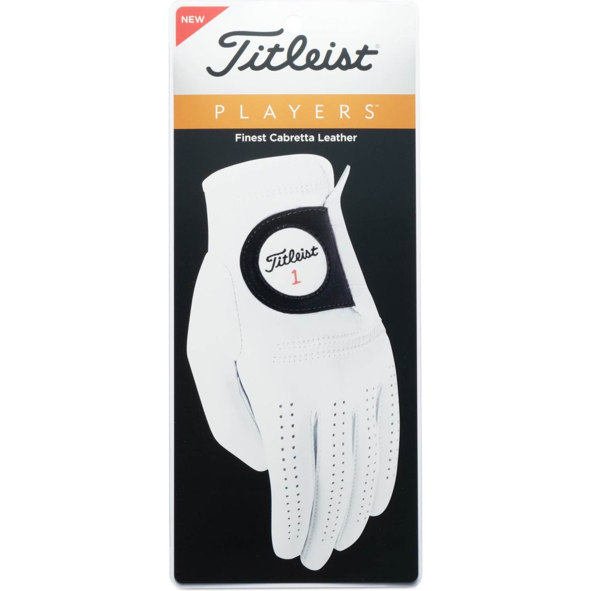 Titleist Players Læder Dame Golfhandske - Pearl - Venstre - Str. M