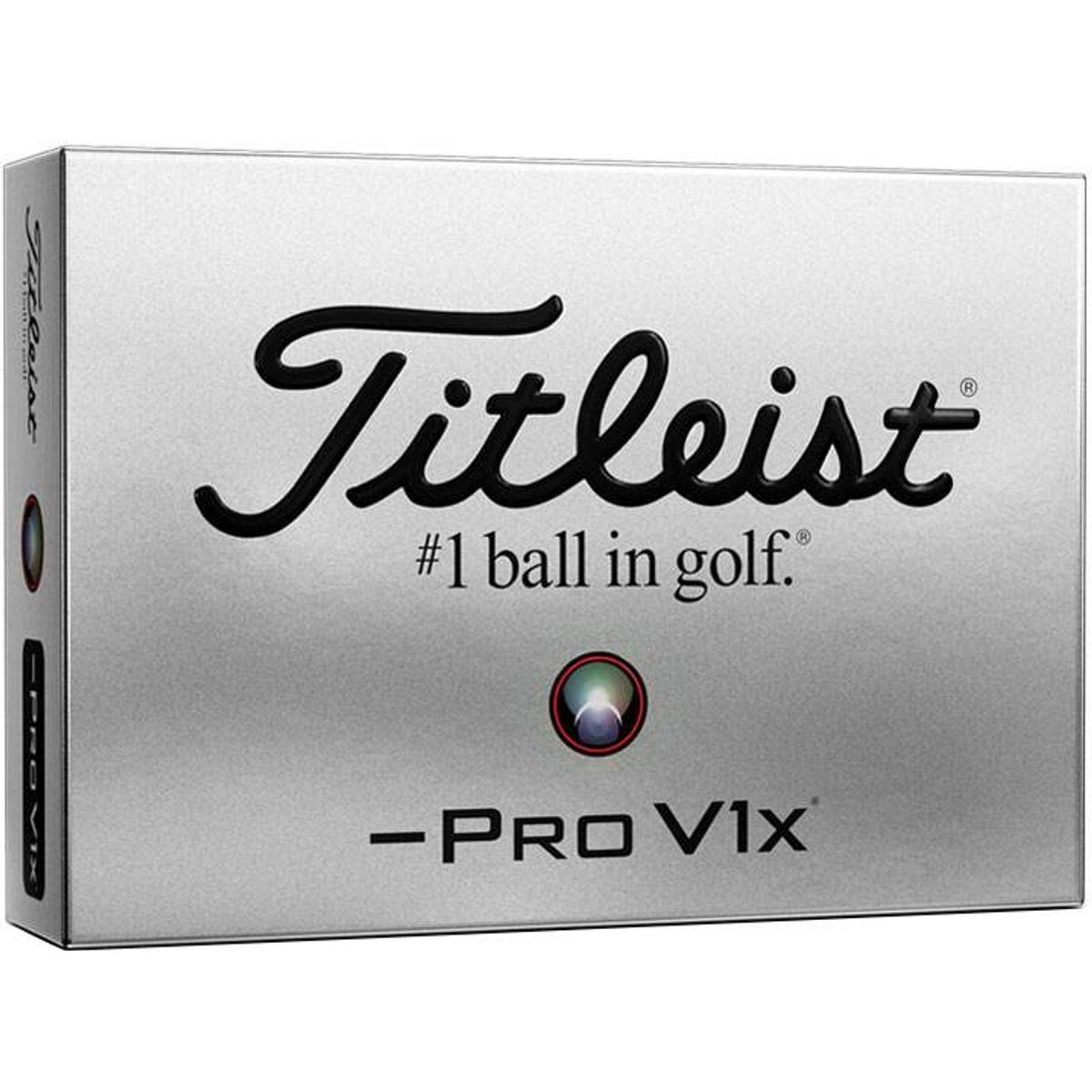 Titleist Pro V1x- Left Dash Golfbolde - Hvid