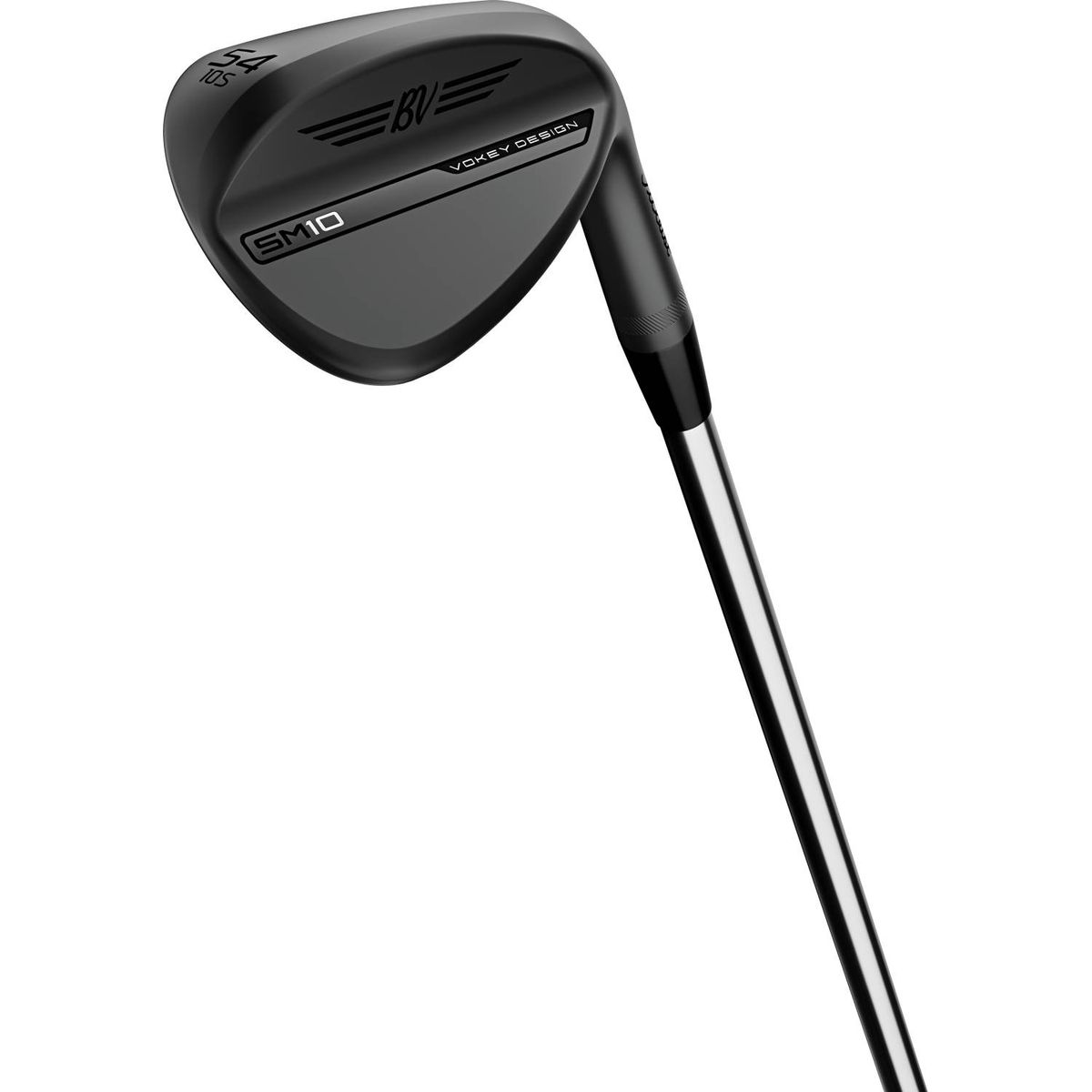 Titleist SM10 Sand Wedge - Jet Black - Højre - 54.0° / 10° / S - True Temper Dynamic Gold Stiff S200 Stål