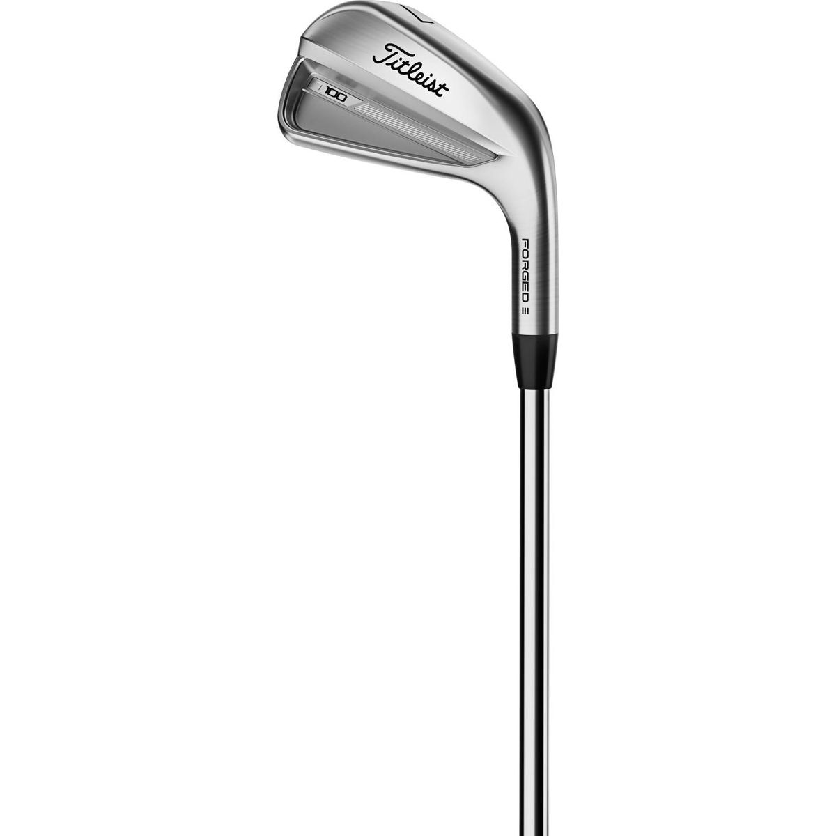 Titleist T100 (2023) Herre Jernsæt - Chrome - Højre - 4-9, PW - True Temper Dynamic Gold AMT Tour White Stiff S300 Stål