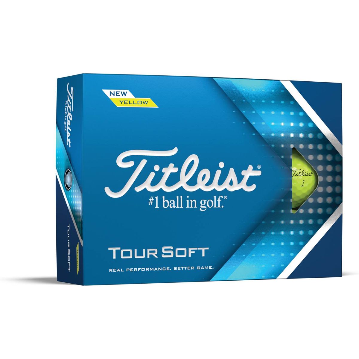 Titleist Tour Soft (2022) Golfbolde - Gul