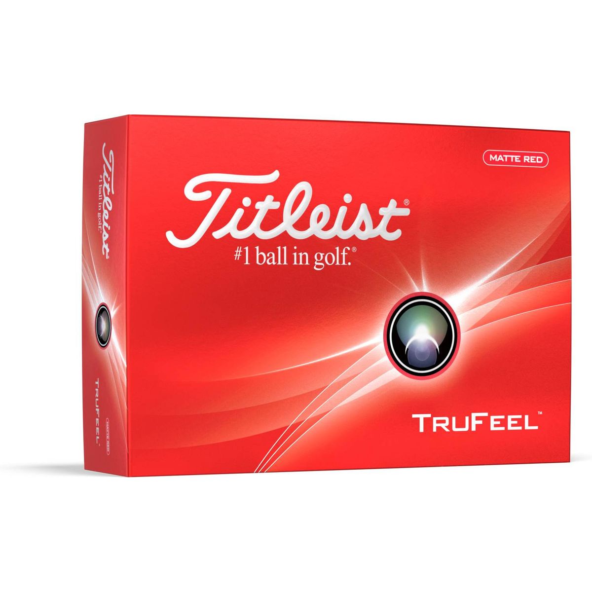 Titleist Trufeel (2024) Golfbolde - Red